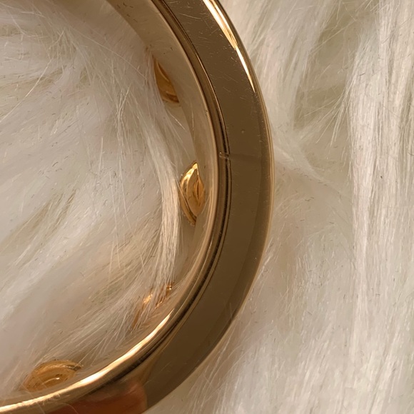 Vita Fede gold crystal bangle size m - Picture 5 of 6
